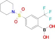 4-(Piperidin-1-ylsulfonyl)-2-trifluoromethylphenylboronic acid
