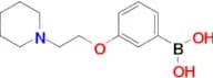 (3-[2-(Piperidin-1-yl)ethoxy]phenyl)boranediol