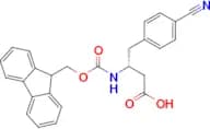 (R)-3-((((9H-Fluoren-9-yl)methoxy)carbonyl)amino)-4-(4-cyanophenyl)butanoic acid