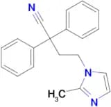 4-(2-Methylimidazol-1-yl)-2,2-diphenylbutanenitrile