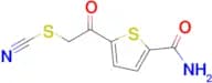 5-(2-Thiocyanatoacetyl)thiophene-2-carboxamide