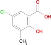5-Chloro-2-hydroxy-3-methylbenzoic acid