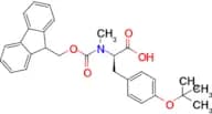 (R)-2-((((9H-Fluoren-9-yl)methoxy)carbonyl)(methyl)amino)-3-(4-(tert-butoxy)phenyl)propanoic acid