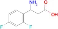 3-Amino-3-(2,4-difluorophenyl)propanoic acid