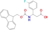 3-((((9H-Fluoren-9-yl)methoxy)carbonyl)amino)-3-(3-fluorophenyl)propanoic acid