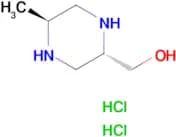 ((2S,5S)-5-Methylpiperazin-2-yl)methanol dihydrochloride