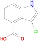 3-Chloro-1H-indole-4-carboxylic acid