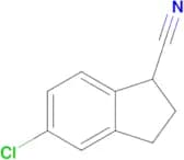 5-Chloroindane-1-carbonitrile
