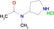 N-Methyl-N-pyrrolidin-3-yl-acetamide hydrochloride