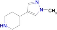 4-(1-Methylpyrazol-4-yl)piperidine