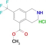 Methyl 7-(trifluoromethyl)-1,2,3,4-tetrahydroisoquinoline-5-carboxylate hydrochloride