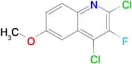 2,4-Dichloro-3-fluoro-6-methoxy-quinoline