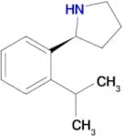 (2S)-2-[2-(Propan-2-yl)phenyl]pyrrolidine