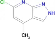 6-chloro-4-methyl-2H-pyrazolo[3,4-b]pyridine