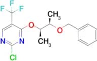 4-[(1R,2R)-2-Benzyloxy-1-methyl-propoxy]-2-chloro-5-(trifluoromethyl)pyrimidine