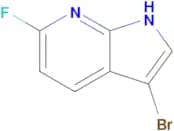 3-Bromo-6-fluoro-1H-pyrrolo[2,3-b]pyridine