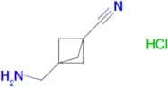 3-(Aminomethyl)bicyclo[1.1.1]pentane-1-carbonitrile hydrochloride
