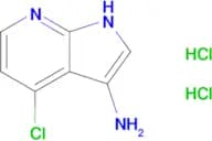 4-Chloro-1H-pyrrolo[2,3-b]pyridin-3-amine dihydrochloride