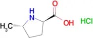 (2R,5S)-5-Methylpyrrolidine-2-carboxylic acid hydrochloride