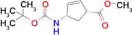 Methyl (1R,4S)-4-(tert-Butoxycarbonylamino)cyclopent-2-ene-1-carboxylate