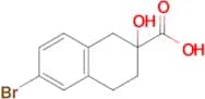 6-Bromo-2-hydroxy-tetralin-2-carboxylic acid