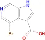 4-Bromo-1H-pyrrolo[2,3-c]pyridine-3-carboxylic acid