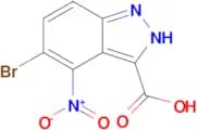 5-bromo-4-nitro-2H-indazole-3-carboxylic acid