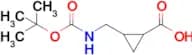 2-[(tert-Butoxycarbonylamino)methyl]cyclopropanecarboxylic acid