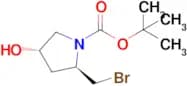 tert-Butyl (2R,4S)-2-(bromomethyl)-4-hydroxypyrrolidine-1-carboxylate