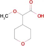 2-Methoxy-2-(oxan-4-yl)acetic acid