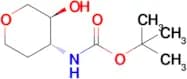tert-Butyl N-[(3S,4R)-3-hydroxytetrahydropyran-4-yl]carbamate
