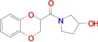 (2,3-Dihydrobenzo[b][1,4]dioxin-2-yl)(3-hydroxypyrrolidin-1-yl)methanone
