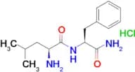 (S)-2-Amino-N-((S)-1-amino-1-oxo-3-phenylpropan-2-yl)-4-methylpentanamide hydrochloride
