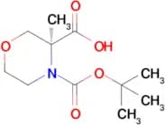 (S)-4-(tert-Butoxycarbonyl)-3-methylmorpholine-3-carboxylic acid