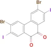 3,6-Dibromo-2,7-diiodophenanthrene-9,10-dione