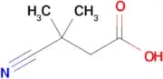 3-Cyano-3,3-dimethylpropanoic acid