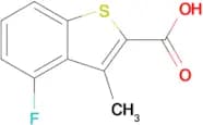 4-Fluoro-3-methylbenzo[b]thiophene-2-carboxylic acid