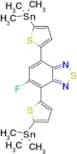 5-Fluoro-4,7-bis(5-(trimethylstannyl)thiophen-2-yl)benzo[c][1,2,5]thiadiazole