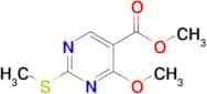 Methyl 4-methoxy-2-(methylthio)pyrimidine-5-carboxylate