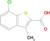 7-Chloro-3-methylbenzo[b]thiophene-2-carboxylic acid