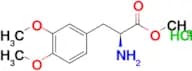 (S)-Methyl 2-amino-3-(3,4-dimethoxyphenyl)propanoate hydrochloride