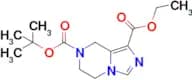 7-tert-Butyl 1-ethyl 5,6-dihydroimidazo[1,5-a]pyrazine-1,7(8H)-dicarboxylate