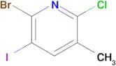 2-Bromo-6-chloro-3-iodo-5-methylpyridine