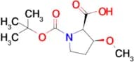 (2R,3S)-1-[(tert-Butoxy)carbonyl]-3-methoxypyrrolidine-2-carboxylic acid