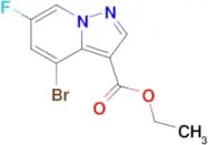 Ethyl 4-bromo-6-fluoropyrazolo[1,5-a]pyridine-3-carboxylate