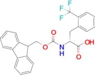 (R)-2-((((9H-Fluoren-9-yl)methoxy)carbonyl)amino)-3-(2-(trifluoromethyl)phenyl)propanoic acid