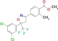 Methyl 4-(5-(3,5-dichlorophenyl)-5-(trifluoromethyl)-4,5-dihydroisoxazol-3-yl)-2-methylbenzoate