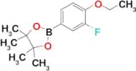2-(4-Ethoxy-3-fluorophenyl)-4,4,5,5-tetramethyl-1,3,2-dioxaborolane