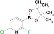 6-Chloro-2-fluoro-3-(4,4,5,5-tetramethyl-1,3,2-dioxaborolan-2-yl)pyridine