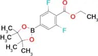 2,6-Difluoro-4-(4,4,5,5-tetramethyl-1,3,2-dioxaborolan-2-yl)-benzoic acid ethyl ester